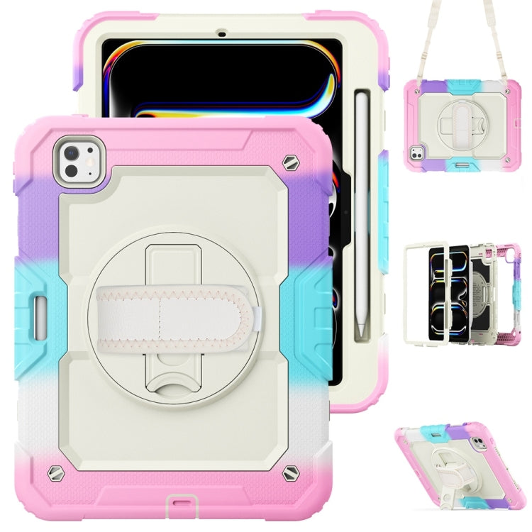 Silicone Hybrid PC Tablet Protective Case, For iPad Pro 11 2024