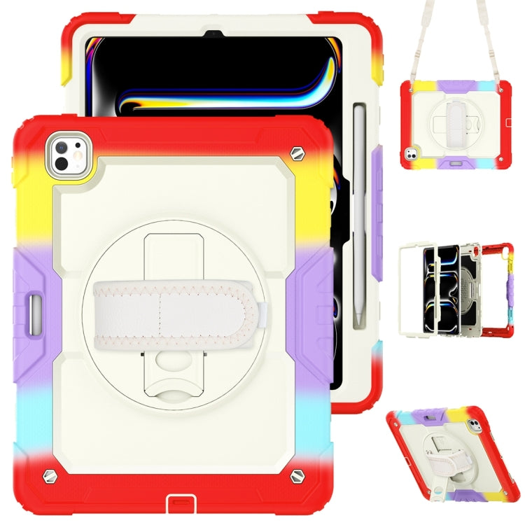 Silicone Hybrid PC Tablet Protective Case, For iPad Pro 13 2024