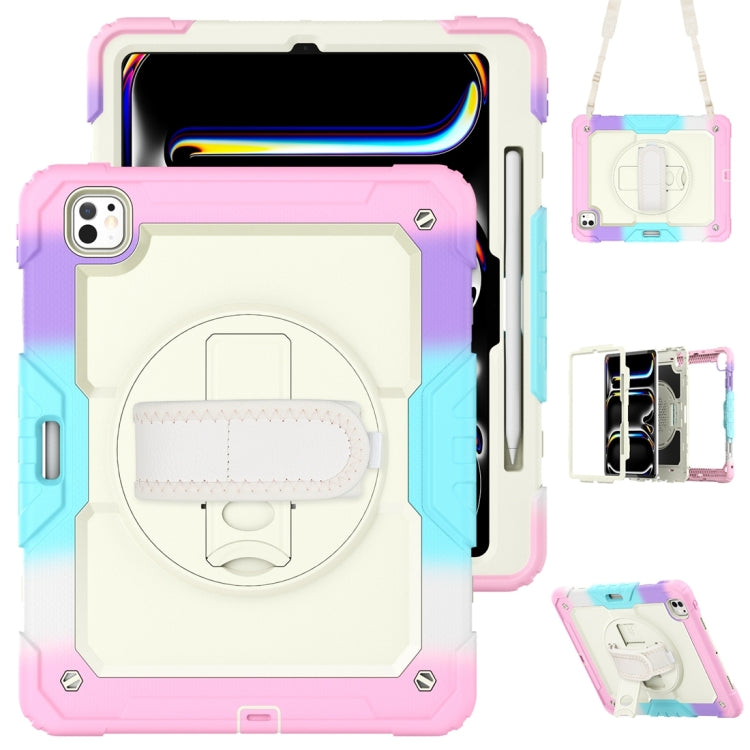 Silicone Hybrid PC Tablet Protective Case, For iPad Pro 13 2024