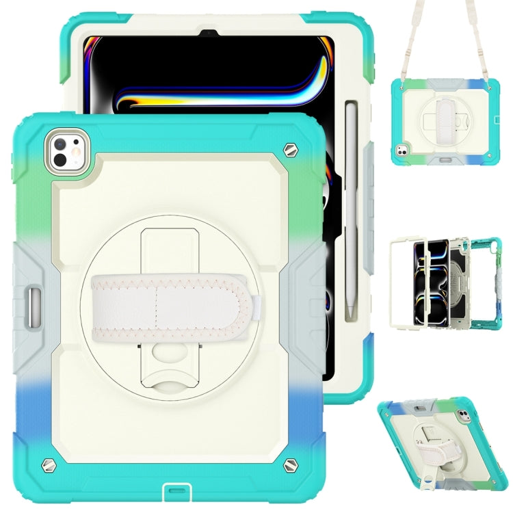 Silicone Hybrid PC Tablet Protective Case, For iPad Pro 13 2024