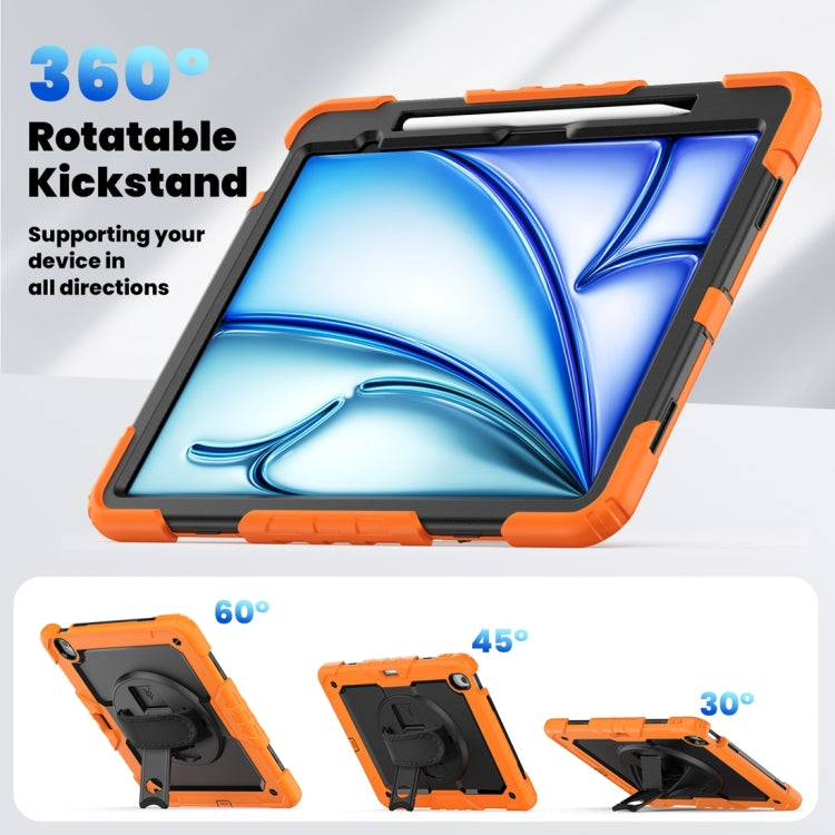 Silicone Hybrid PC Tablet Protective Case, For iPad Air 11 2024 / Air 11 2025