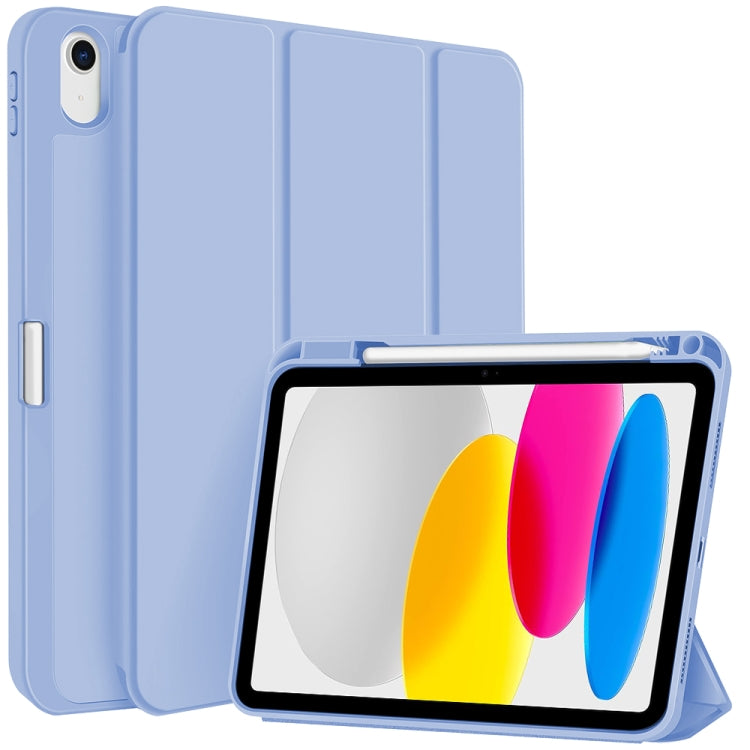 3-fold TPU Smart Leather Tablet Case with Pen Slot, For iPad Pro 13 2024, For iPad Pro 11 2024, For iPad Pro 12.9
