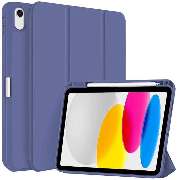 3-fold TPU Smart Leather Tablet Case with Pen Slot, For iPad Pro 13 2024, For iPad Pro 11 2024, For iPad Pro 12.9