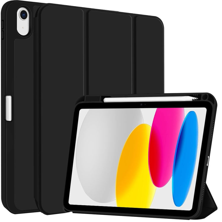 3-fold TPU Smart Leather Tablet Case with Pen Slot, For iPad Pro 13 2024, For iPad Pro 11 2024, For iPad Pro 12.9