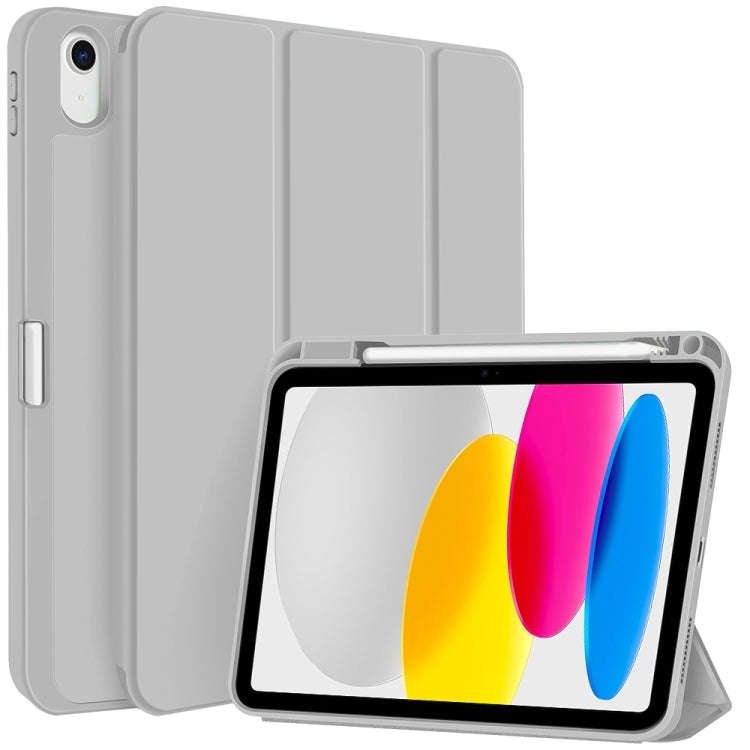 3-fold TPU Smart Leather Tablet Case with Pen Slot, For iPad Pro 13 2024, For iPad Pro 11 2024, For iPad Pro 12.9