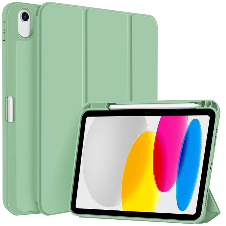 3-fold TPU Smart Leather Tablet Case with Pen Slot, For iPad Pro 13 2024, For iPad Pro 11 2024, For iPad Pro 12.9