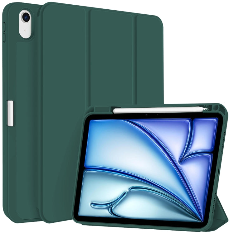 3-fold TPU Smart Leather Tablet Case with Pen Slot, For iPad 2025 / 2022, For iPad Air 11 2025 / 2024, For iPad mini 2024 / mini 6