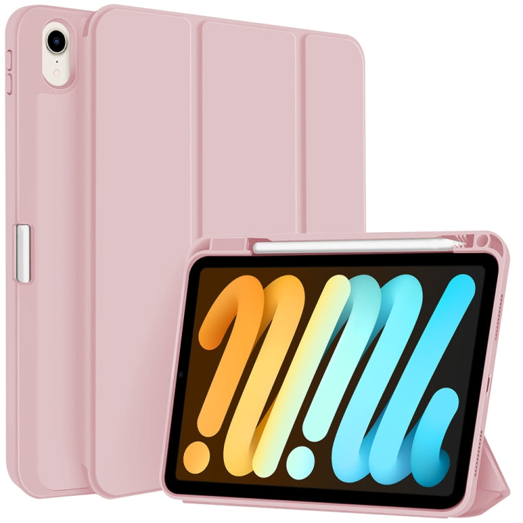 3-fold TPU Smart Leather Tablet Case with Pen Slot, For iPad Pro 13 2024, For iPad Pro 11 2024, For iPad Pro 12.9