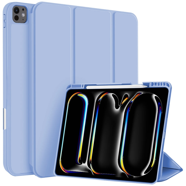 3-fold TPU Smart Leather Tablet Case with Pen Slot, For iPad 2025 / 2022, For iPad Air 11 2025 / 2024, For iPad mini 2024 / mini 6