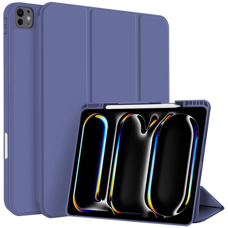 3-fold TPU Smart Leather Tablet Case with Pen Slot, For iPad 2025 / 2022, For iPad Air 11 2025 / 2024, For iPad mini 2024 / mini 6