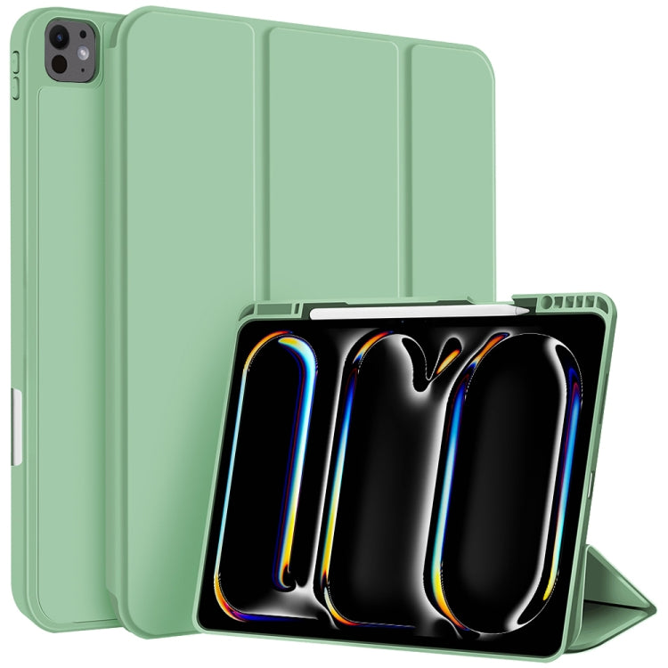 3-fold TPU Smart Leather Tablet Case with Pen Slot, For iPad 2025 / 2022, For iPad Air 11 2025 / 2024, For iPad mini 2024 / mini 6