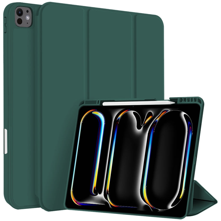 3-fold TPU Smart Leather Tablet Case with Pen Slot, For iPad 2025 / 2022, For iPad Air 11 2025 / 2024, For iPad mini 2024 / mini 6