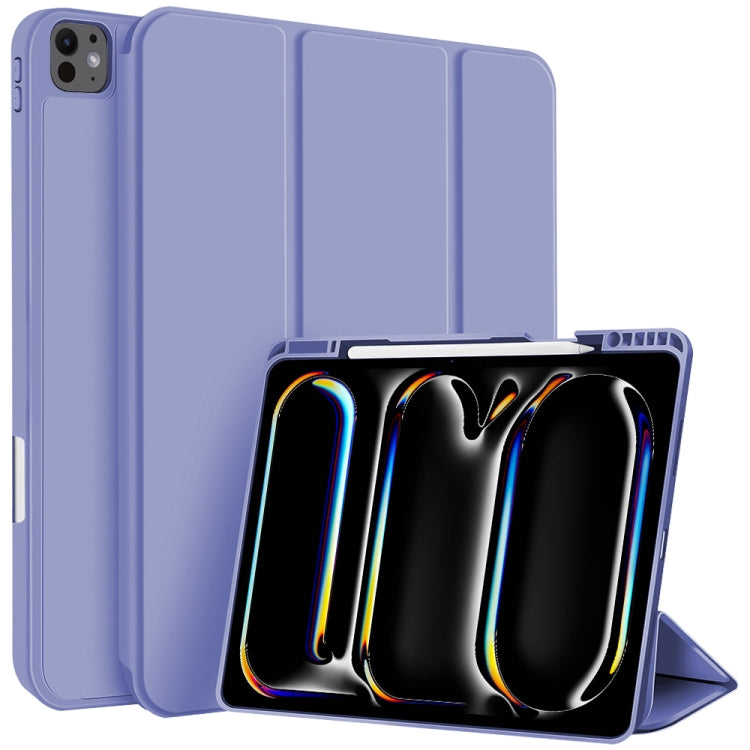 3-fold TPU Smart Leather Tablet Case with Pen Slot, For iPad 2025 / 2022, For iPad Air 11 2025 / 2024, For iPad mini 2024 / mini 6
