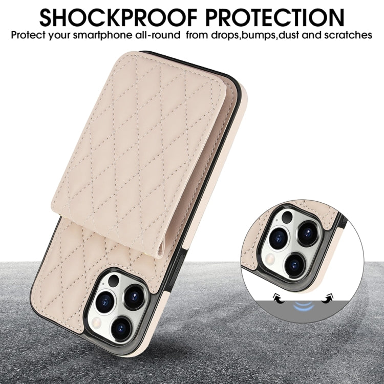 YM015 Crossbody Rhombic Card Bag RFID Phone Case, For iPhone 14 Pro Max, For iPhone 13 Pro Max, For iPhone 13 Pro, For iPhone 13