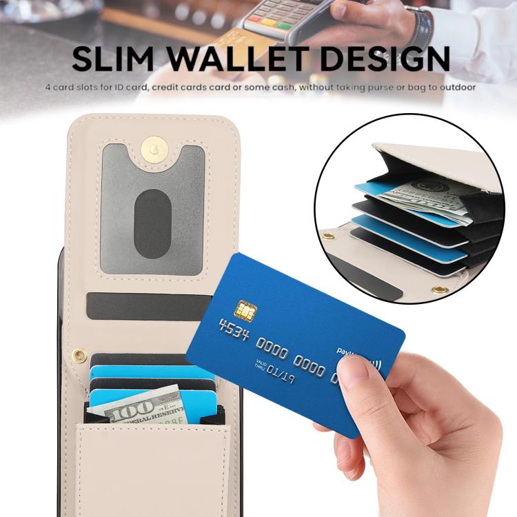 YM015 Crossbody Rhombic Card Bag RFID Phone Case, For iPhone 16e / 17e, For iPhone 17 Pro Max, For iPhone 17 Pro, For iPhone 17