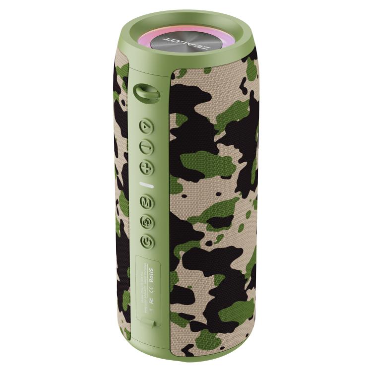Zealot S51 Pro Shocking Bass Bluetooth Speaker with Colorful Light