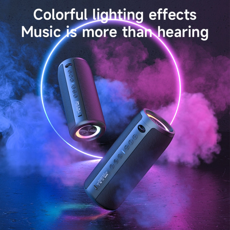 Zealot S51 Pro Shocking Bass Bluetooth Speaker with Colorful Light