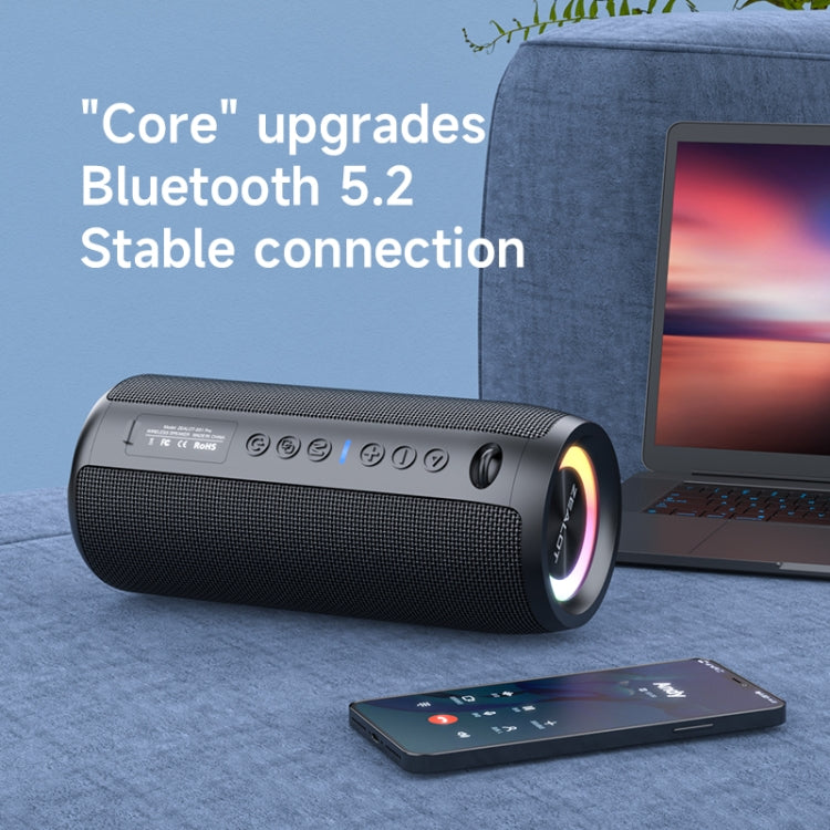Zealot S51 Pro Shocking Bass Bluetooth Speaker with Colorful Light