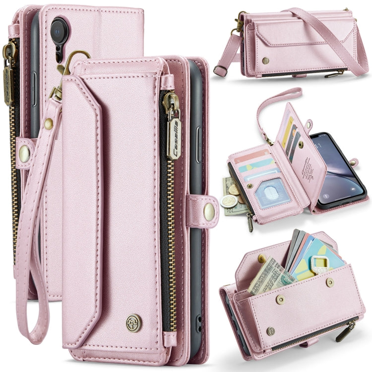 CaseMe C36 Card Slots Zipper Wallet RFID Anti-theft Leather Phone Case, For iPhone 11 Pro, For iPhone XS / X, For iPhone XR, For iPhone XS Max