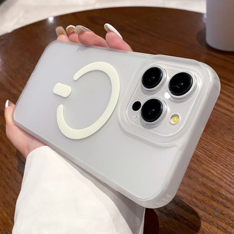 Dual-Side Frosted MagSafe Clear Phone Case, For iPhone 15 Pro Max, For iPhone 15 Pro, For iPhone 15 Plus, For iPhone 15