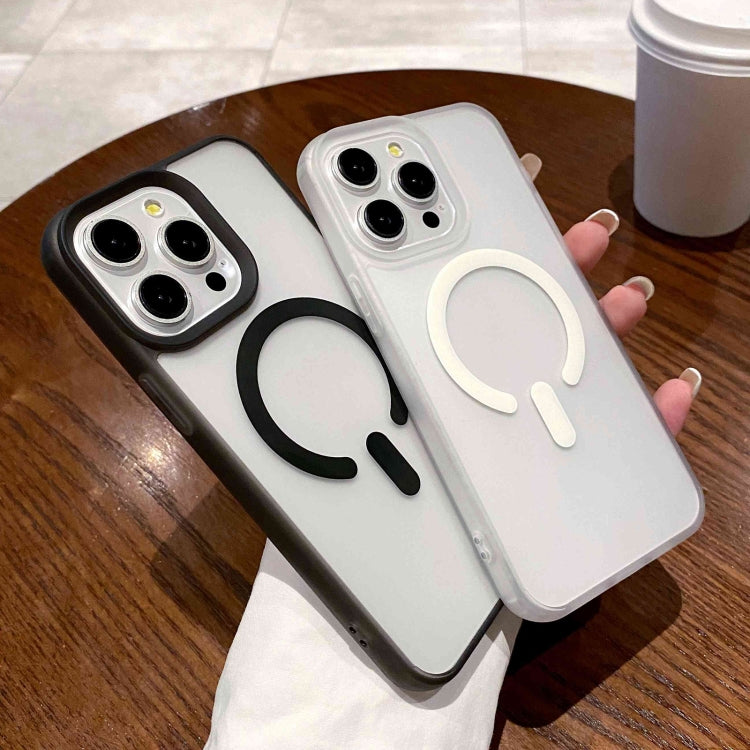 Dual-Side Frosted MagSafe Clear Phone Case, For iPhone 12 Pro, For iPhone 11