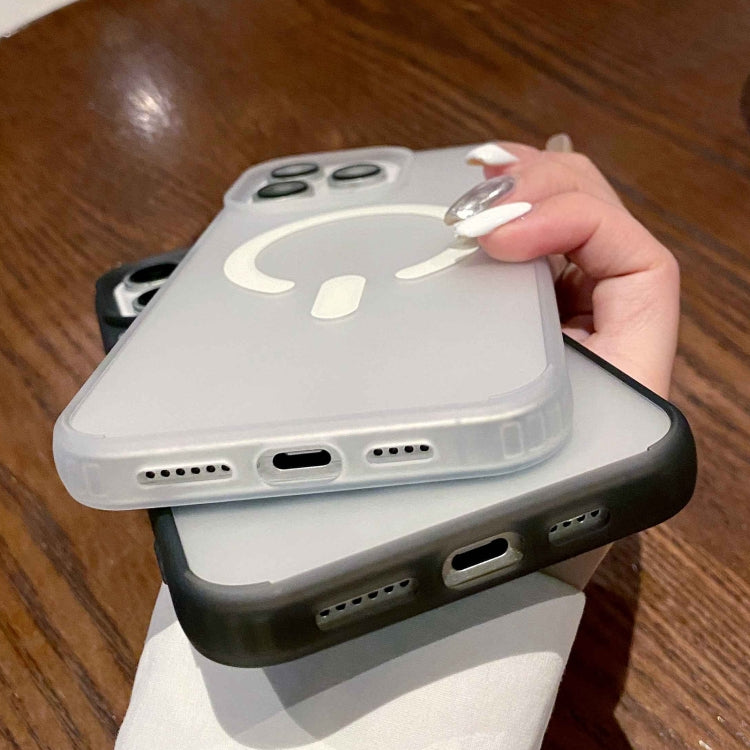 Dual-Side Frosted MagSafe Clear Phone Case, For iPhone 13 Pro Max, For iPhone 13 Pro, For iPhone 13, For iPhone 12