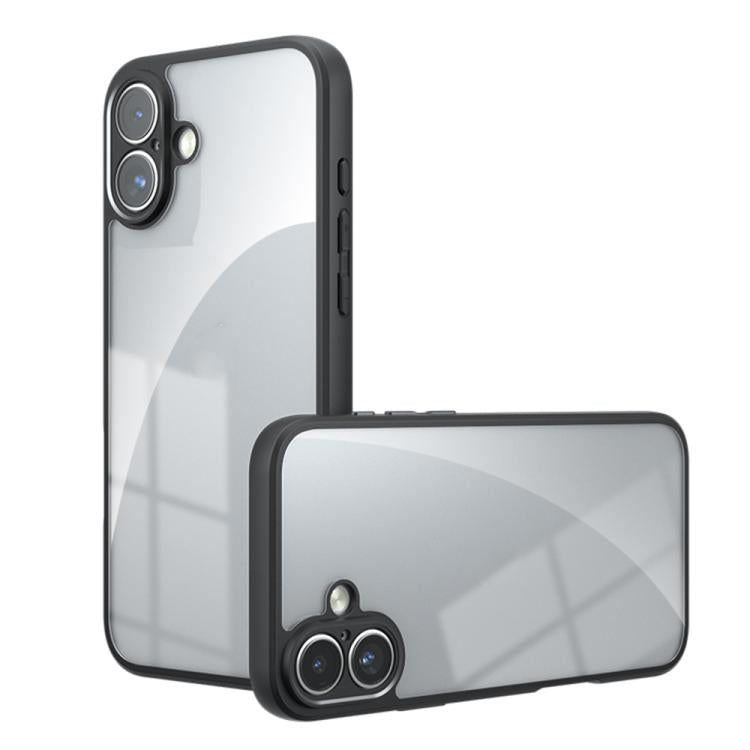 Armor Precise Hole PC Hybrid TPU Phone Case, For iPhone 17 Pro Max, For iPhone 17 Pro, For iPhone 17, For iPhone 17 Air, iPhone 16e, For iPhone 16 Pro Max, For iPhone 16 Pro, For iPhone 16 Plus, For iPhone 16