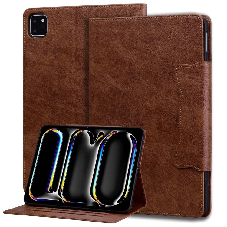 Cat Buckle Leather Smart Tablet Case, For iPad 2025 / 2022, For iPad Air 11 2025 / 2024 / Air 5 / Air 4, For iPad Air 13 2025 / 2024, For iPad Pro 13 2024