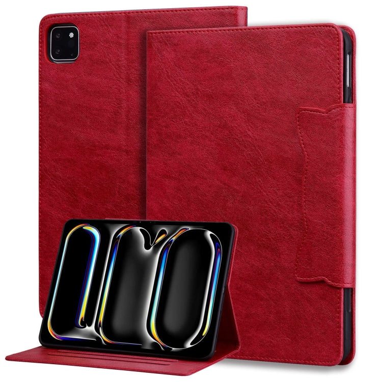 Cat Buckle Leather Smart Tablet Case, For iPad 2025 / 2022, For iPad Air 11 2025 / 2024 / Air 5 / Air 4, For iPad Air 13 2025 / 2024, For iPad Pro 13 2024