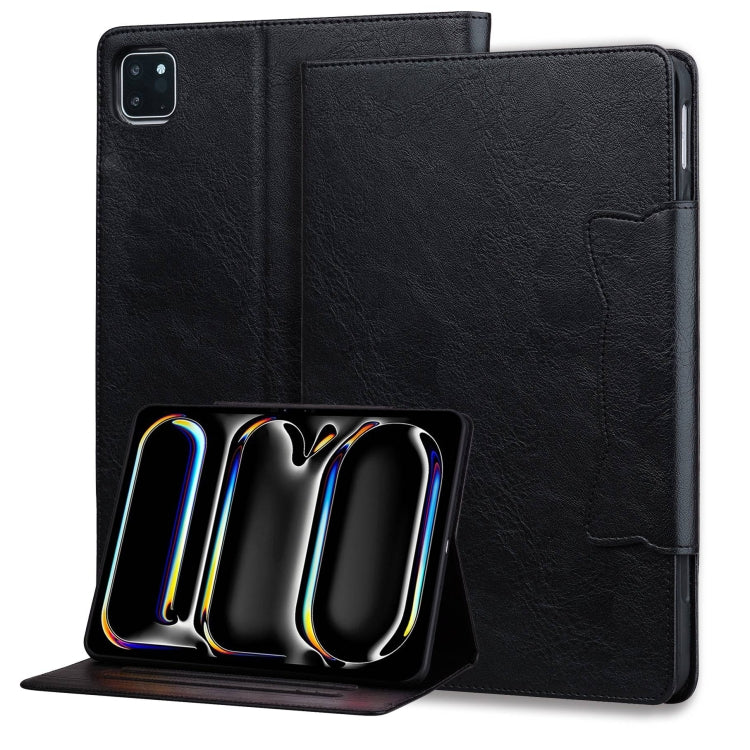 Cat Buckle Leather Smart Tablet Case, For iPad 2025 / 2022, For iPad Air 11 2025 / 2024 / Air 5 / Air 4, For iPad Air 13 2025 / 2024, For iPad Pro 13 2024
