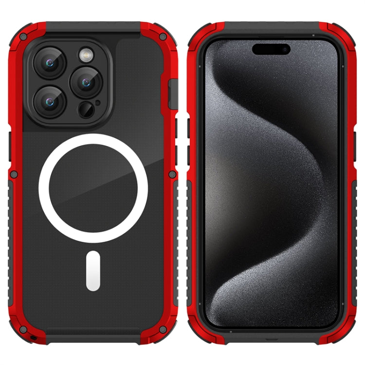 MagSafe Shockproof Metal Phone Case, For iPhone 15 Pro Max, For iPhone 15 Pro, For iPhone 14 Pro, For iPhone 14 Pro Max