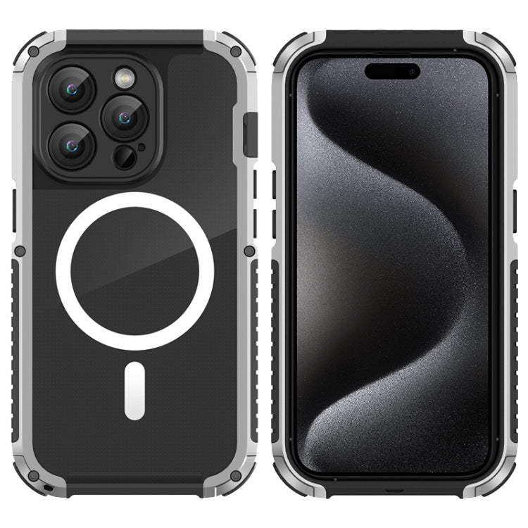 MagSafe Shockproof Metal Phone Case, For iPhone 15 Pro Max, For iPhone 15 Pro, For iPhone 14 Pro, For iPhone 14 Pro Max