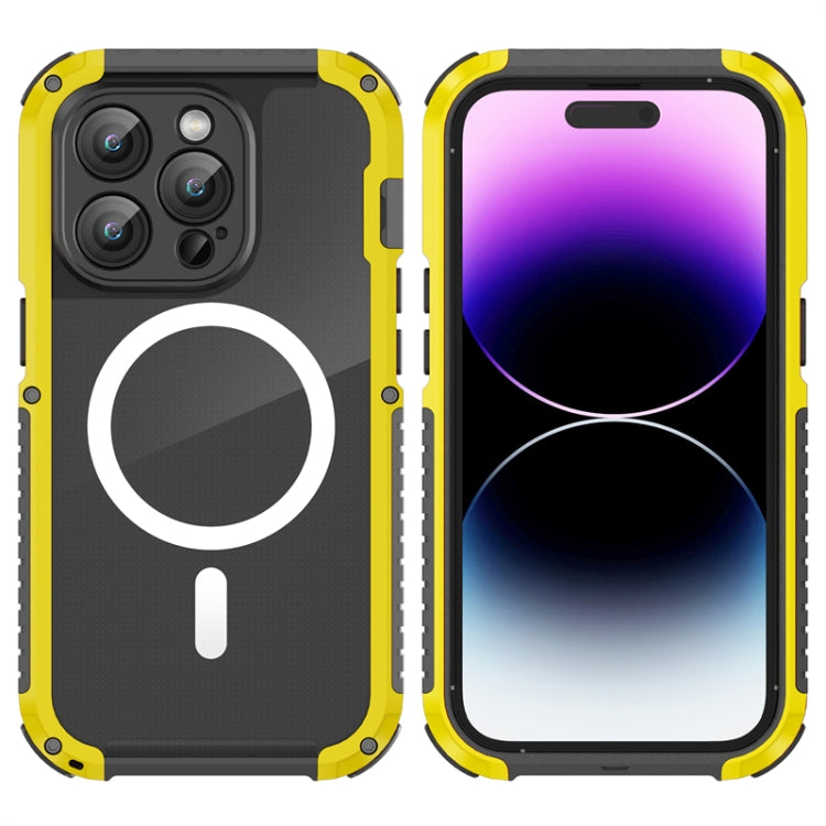 MagSafe Shockproof Metal Phone Case, For iPhone 15 Pro Max, For iPhone 15 Pro, For iPhone 14 Pro, For iPhone 14 Pro Max