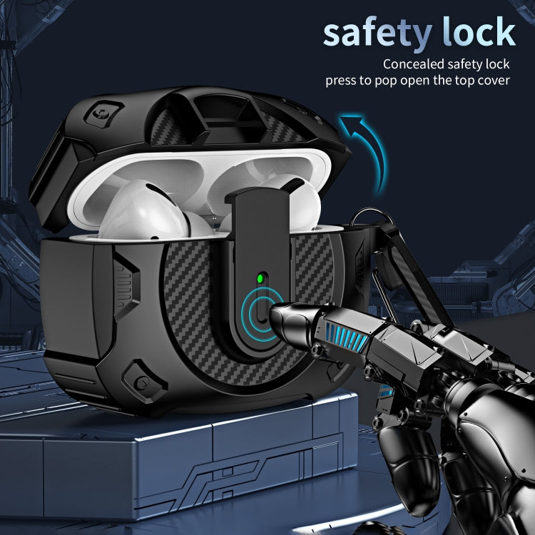 Lock Shockproof Bluetooth Earphone Protective Case, For AirPods Pro, For AirPods 2 / 1