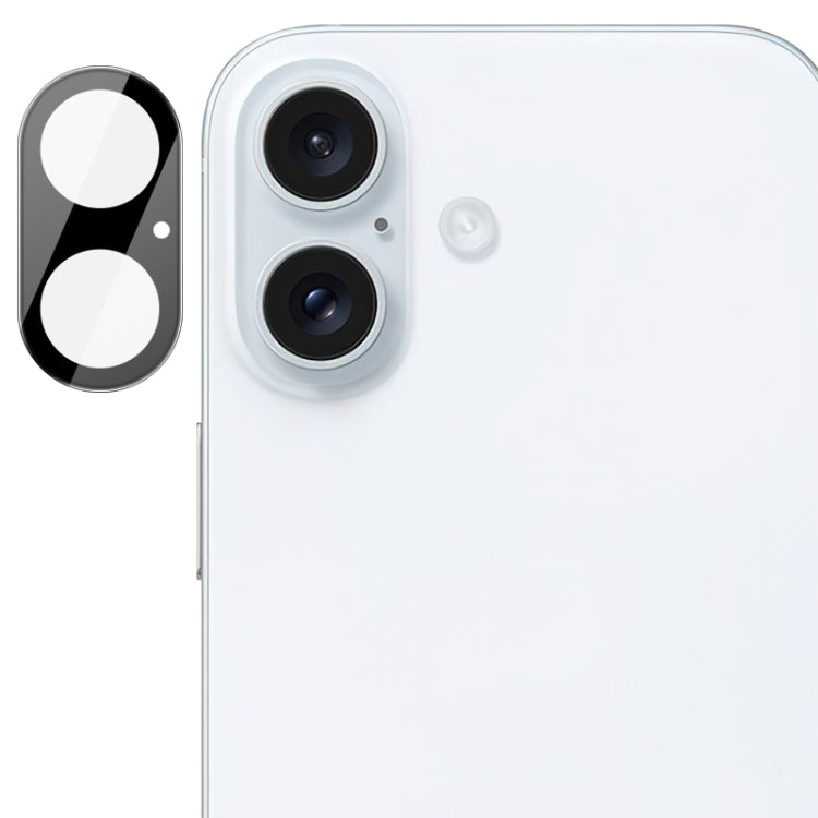 imak High Definition Integrated Glass Lens Film Black Version, For iPhone 17 Pro Max, For iPhone 17 Pro, For iPhone 17, For iPhone 17 Air, For iPhone 16e, For iPhone 16 Pro / 16 Pro Max, For iPhone 16 / 16 Plus
