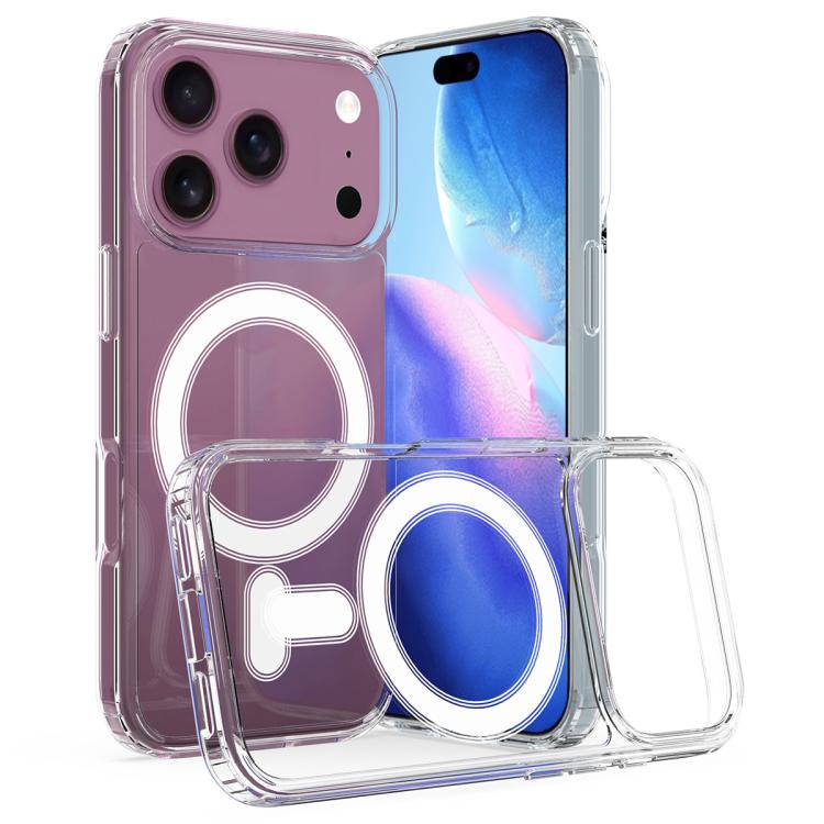 MagSafe Clear Acrylic PC Hybrid TPU Phone Case