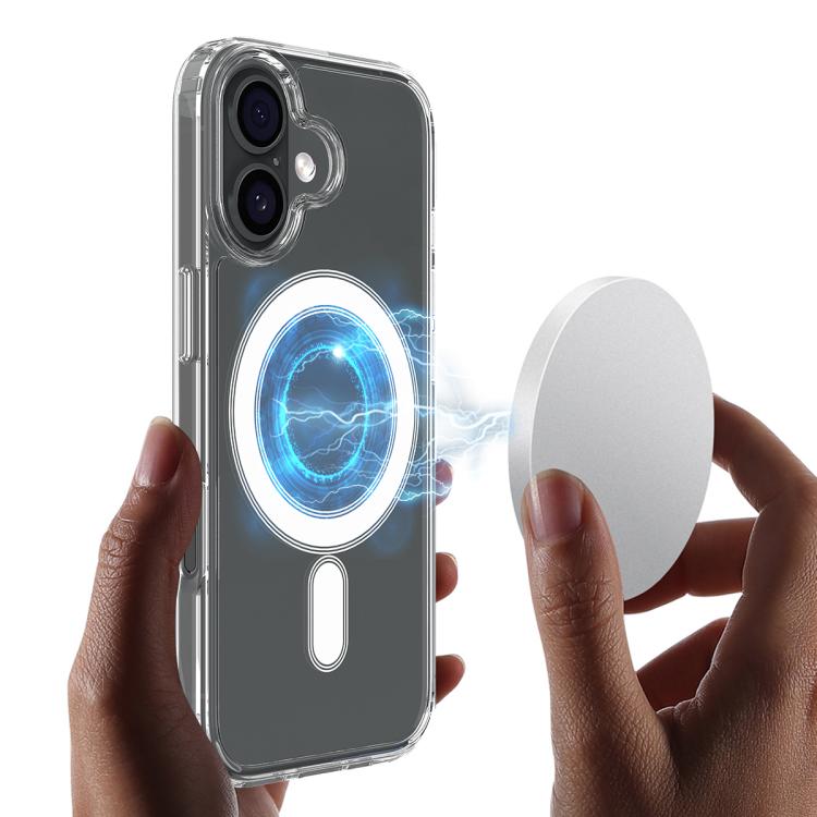 MagSafe Clear Acrylic PC Hybrid TPU Phone Case