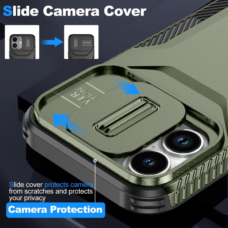 Sliding Camshield Phone Case, For iPhone 16 Plus, For iPhone 16, For iPhone 15 Pro Max