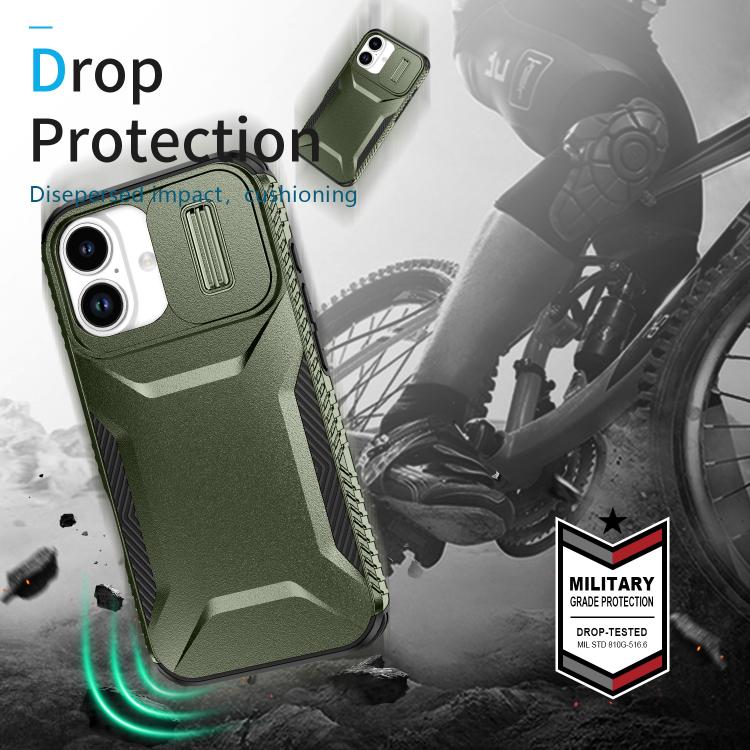 Sliding Camshield Phone Case, For iPhone 16 Plus, For iPhone 16, For iPhone 15 Pro Max