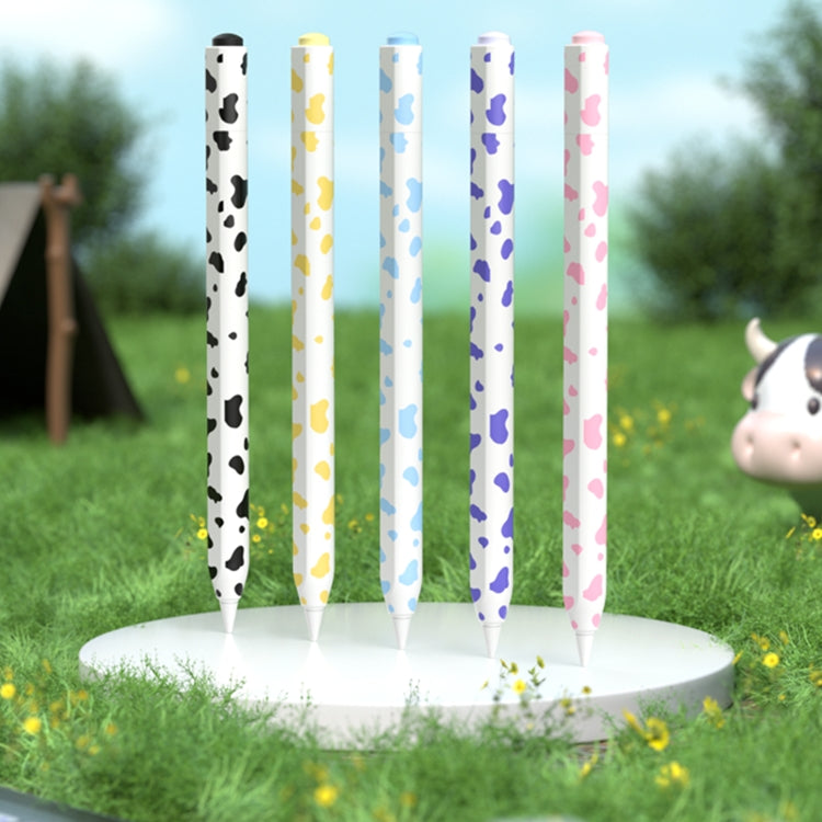Cow Pattern Stylus Silicone Protective Cover, For Apple Pencil USB-C, For Apple Pencil 1