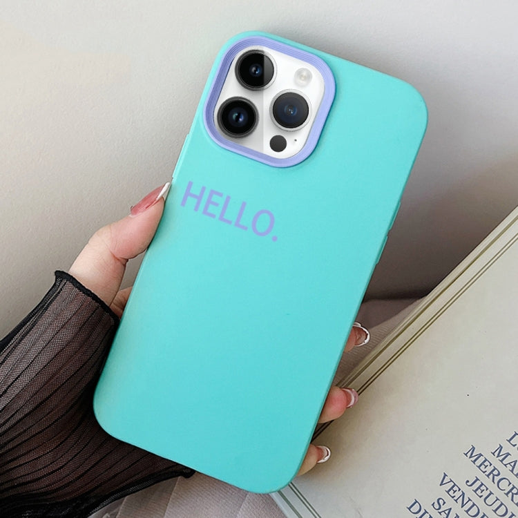 HELLO Word PC Hybrid TPU Phone Case, For iPhone 13 Pro Max, For iPhone 13 Pro, For iPhone 13