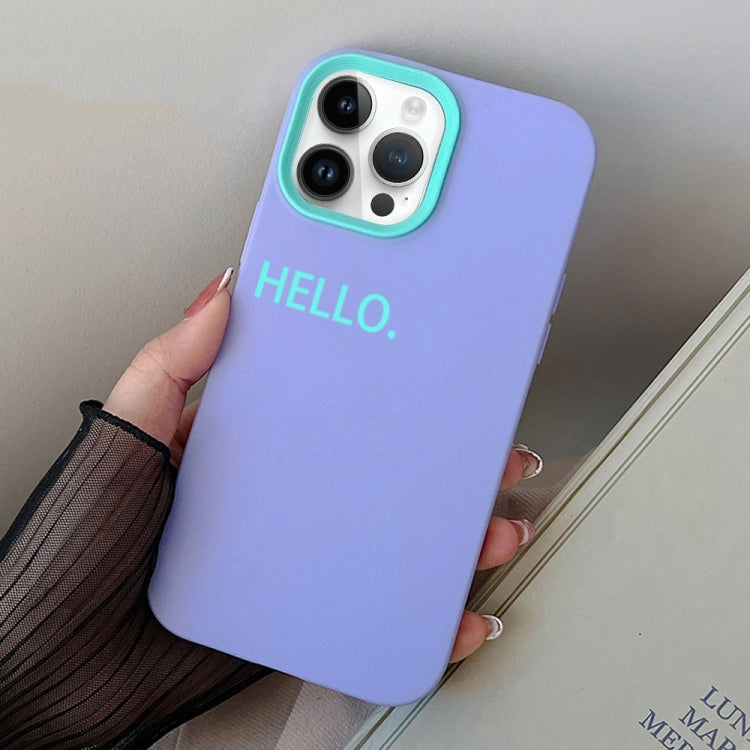 HELLO Word PC Hybrid TPU Phone Case, For iPhone 13 Pro Max, For iPhone 13 Pro, For iPhone 13