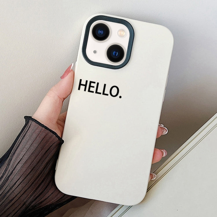 HELLO Word PC Hybrid TPU Phone Case, For iPhone 13 mini, For iPhone 12 / 12 Pro, For iPhone 12 Pro Max