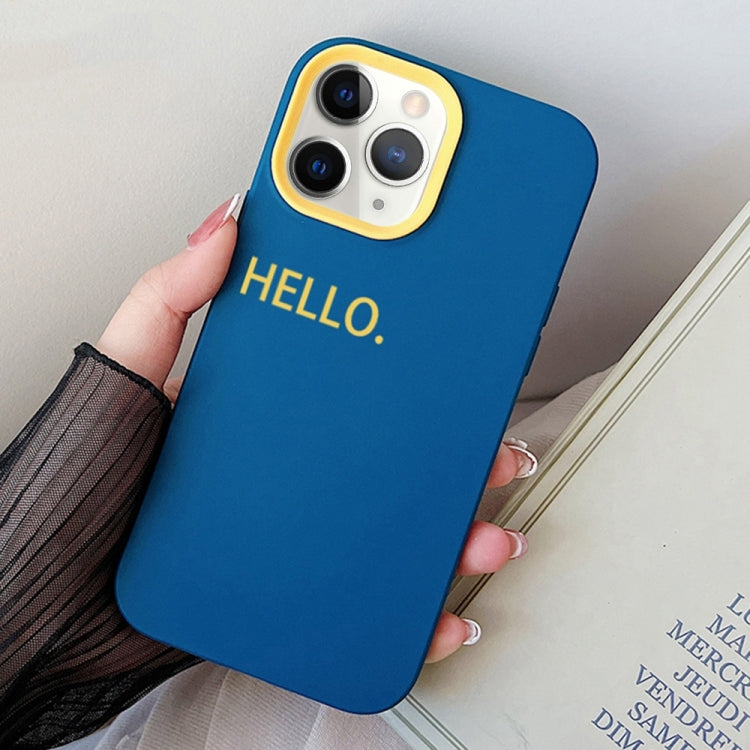 HELLO Word PC Hybrid TPU Phone Case, For iPhone 12 mini, For iPhone 11 Pro Max, For iPhone 11