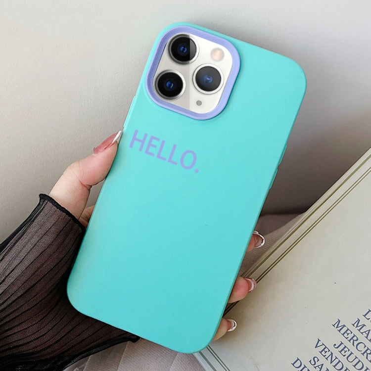 HELLO Word PC Hybrid TPU Phone Case, For iPhone 12 mini, For iPhone 11 Pro Max, For iPhone 11