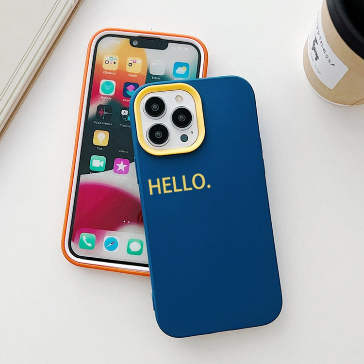 HELLO Word PC Hybrid TPU Phone Case, For iPhone 11 Pro, For iPhone X / XS, For iPhone XR