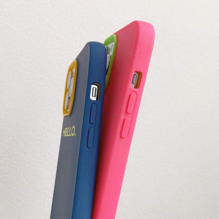 HELLO Word PC Hybrid TPU Phone Case, For iPhone 11 Pro, For iPhone X / XS, For iPhone XR