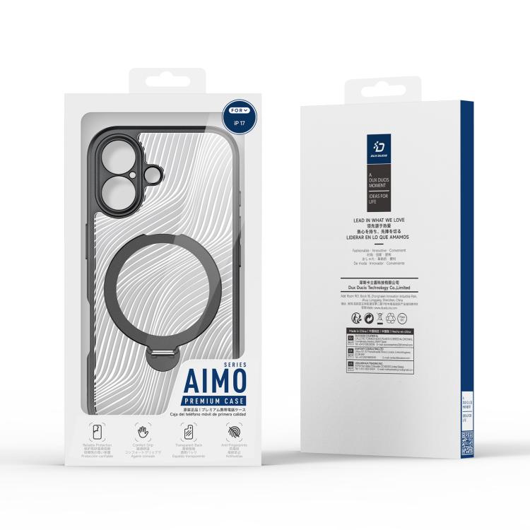 DUX DUCIS Aimo Mag Series MagSafe Ring Holder Frosted Phone Case