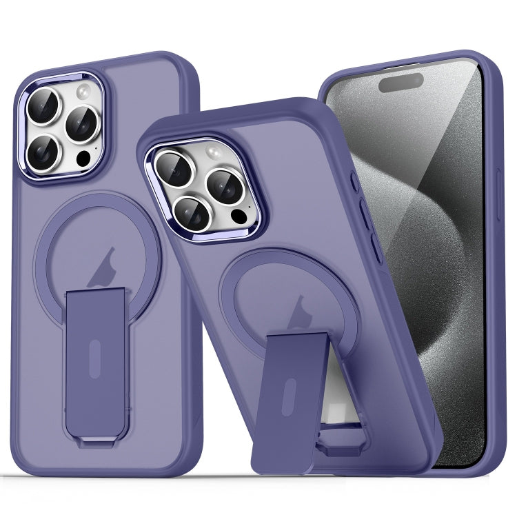 Acrylic Hybrid TPU MagSafe Holder Phone Case, For iPhone 15 Pro Max, For iPhone 15 Pro, For iPhone 15 Plus / 14 Plus, For iPhone 15
