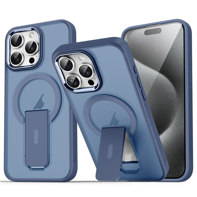 Acrylic Hybrid TPU MagSafe Holder Phone Case, For iPhone 15 Pro Max, For iPhone 15 Pro, For iPhone 15 Plus / 14 Plus, For iPhone 15